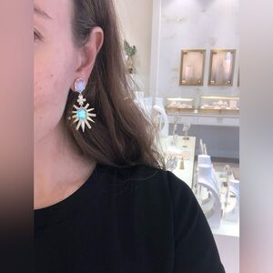 Kendra Scott Dichroic Allie Earrings